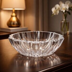 Vintage Miller Rogaska Lumina Lead Crystal Bowl